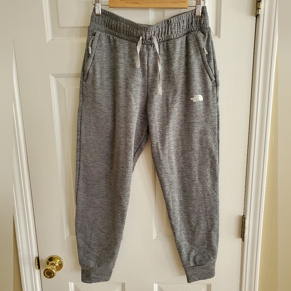The North Face Women’s Heather Gray Joggers Size M - Picture 1 of 8